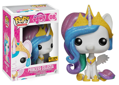 Princess Celestia Glitter - (Excl. Hot Topic) - [Overall Condition: 8/10]